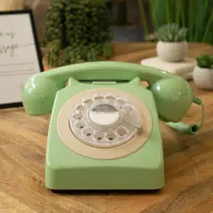 The Audio Guestbook Phone in Simply Mint