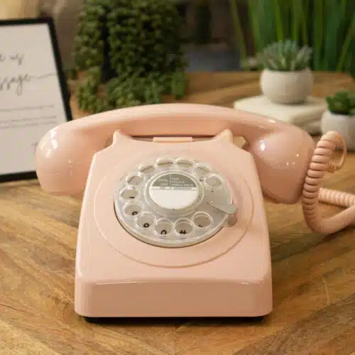 The Audio Guestbook Phone Pink